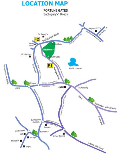 Images for Location Plan of Fortune Fortune Gates