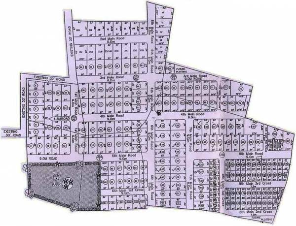 Images for Layout Plan of City Land Promoters Dhanalakshmi Nagar
