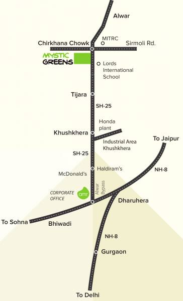 Images for Location Plan of AMR Developers Mystic Greens