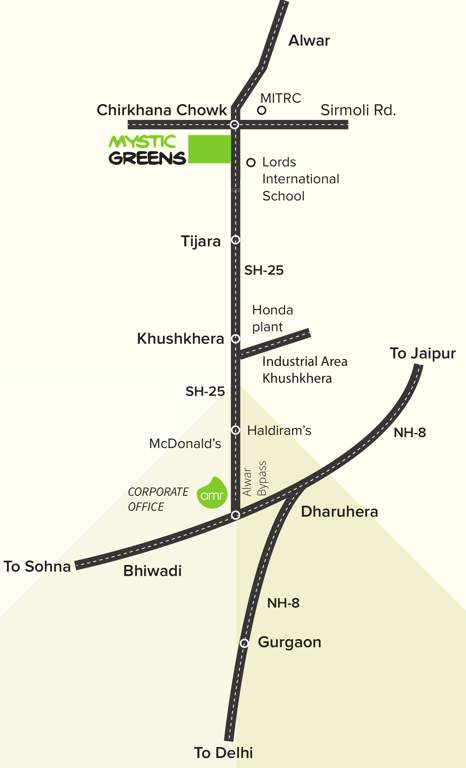 Images for Location Plan of AMR Developers Mystic Greens