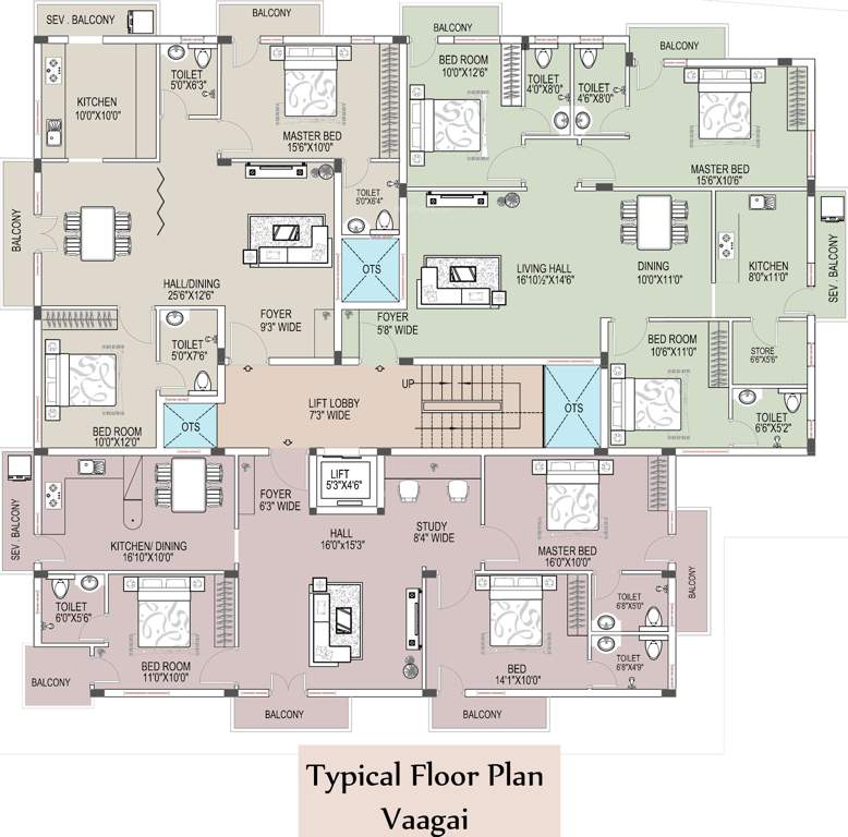 Images for Cluster Plan of Malar Garden