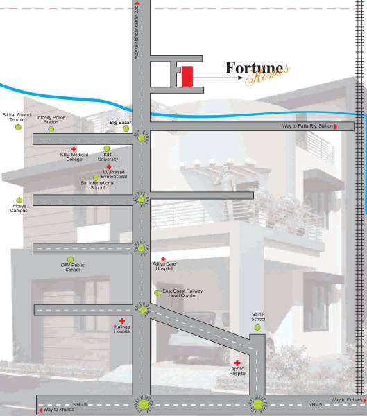 Images for Location Plan of Fortune Home