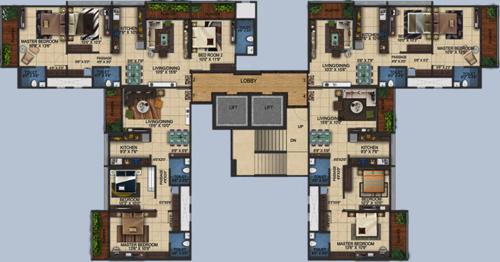 Images for Cluster Plan of Vraj Vrajlal Angan