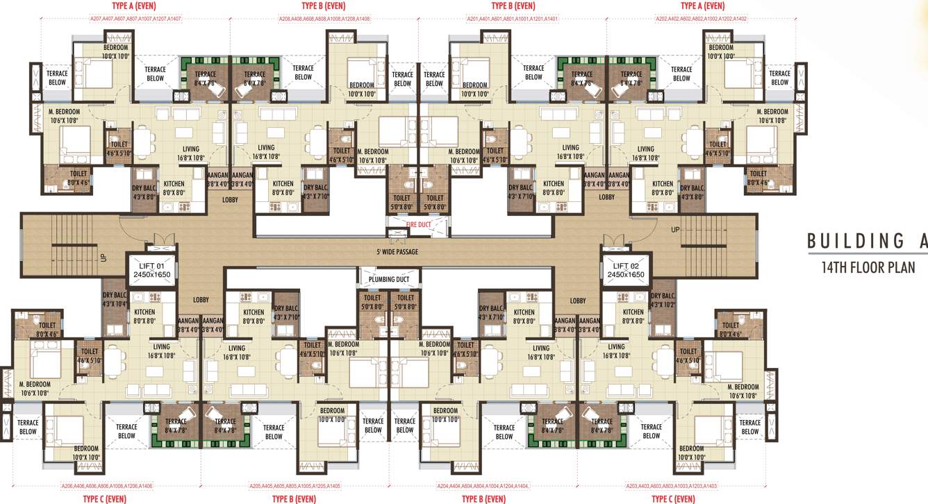  belva Images for Cluster Plan of Sarthak Belva