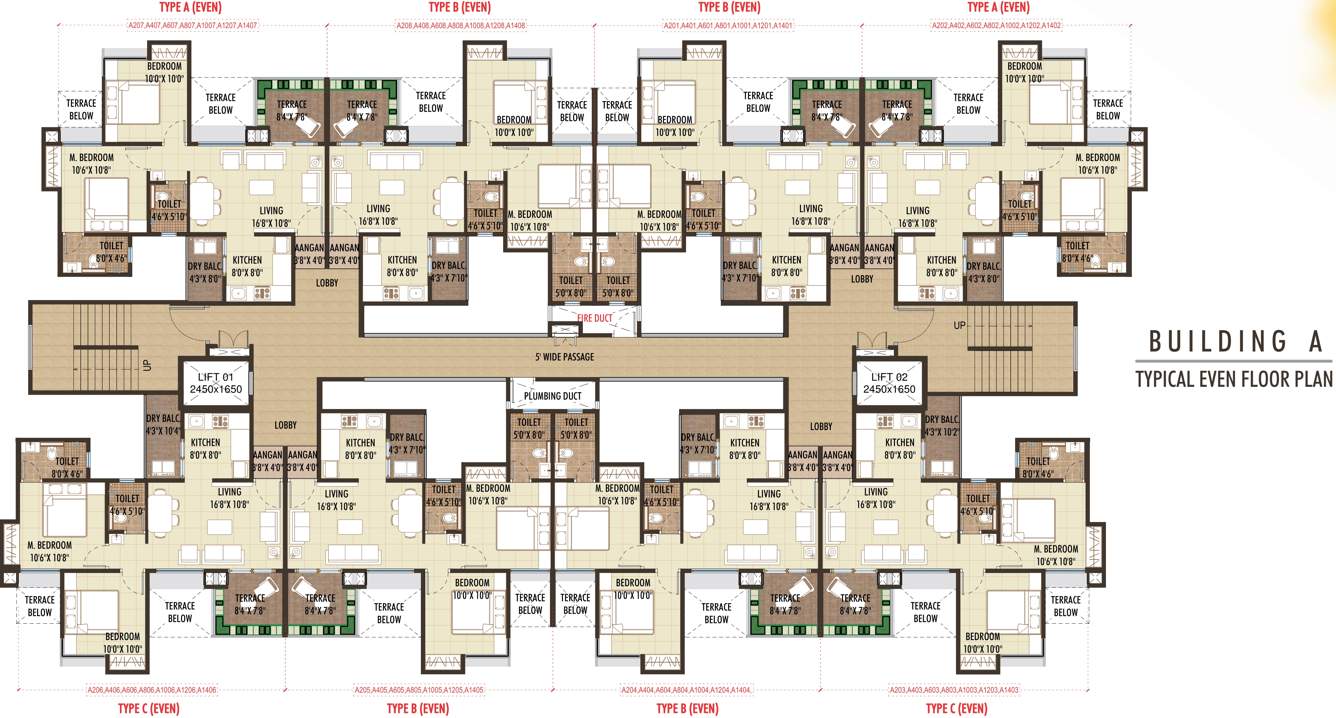  belva Images for Cluster Plan of Sarthak Belva