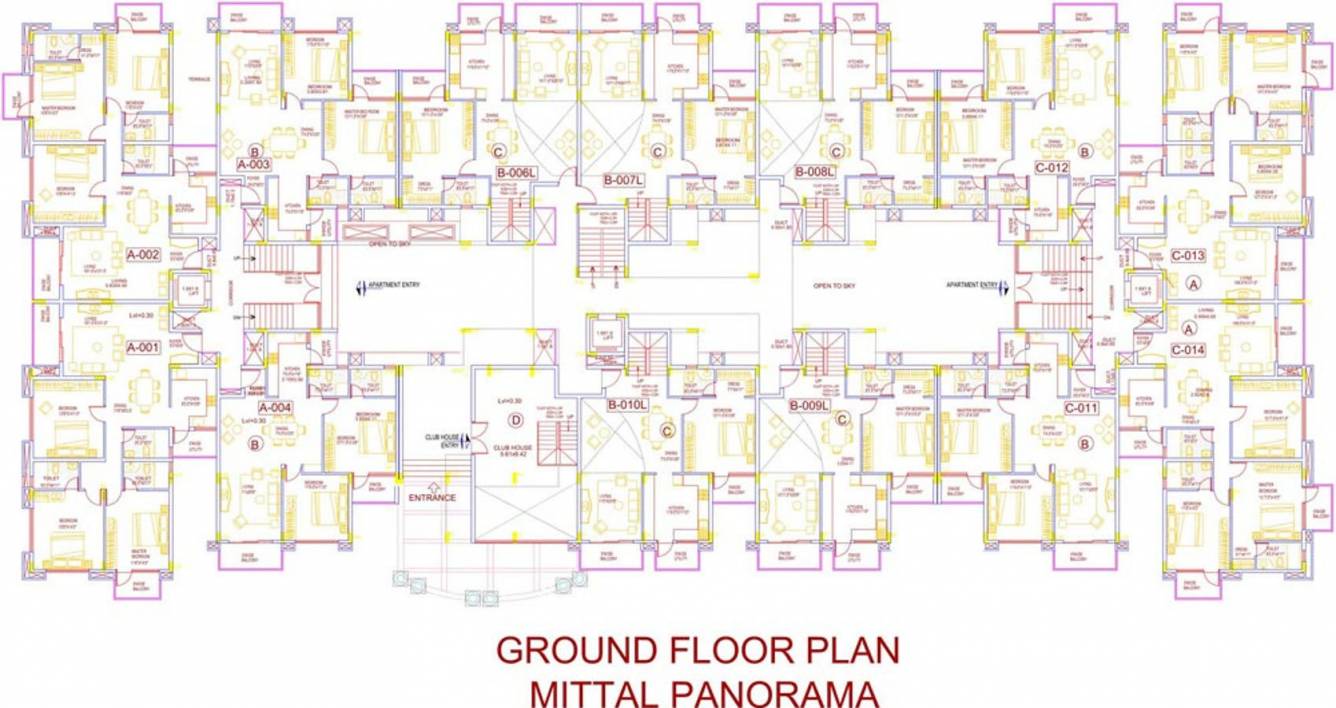Images for Cluster Plan of Mittal Panorama