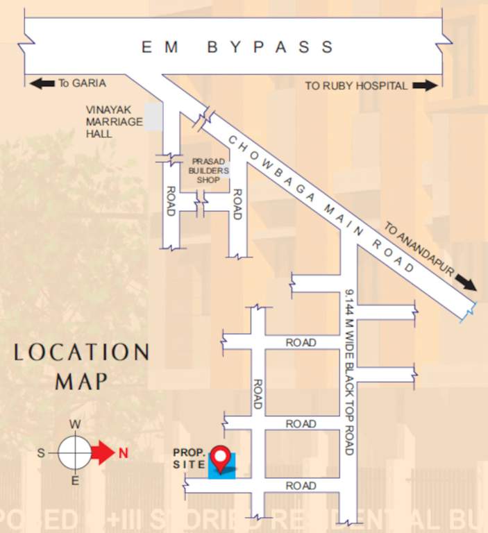  mck glory Location Plan