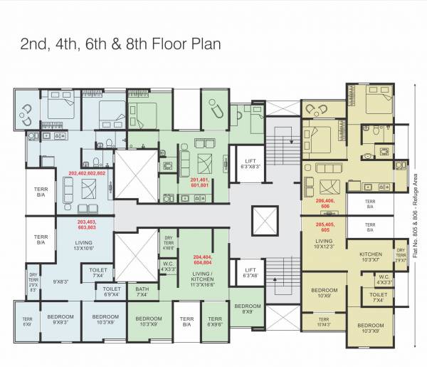 Building B Cluster Plan magia-avenue Building B Cluster Plan