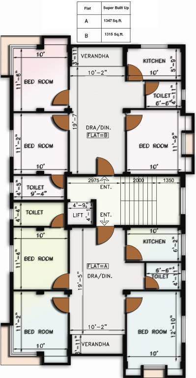 Images for Cluster Plan of Purti Regency