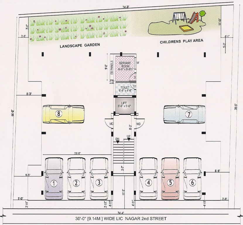 Images for Cluster Plan of BSR Shelters