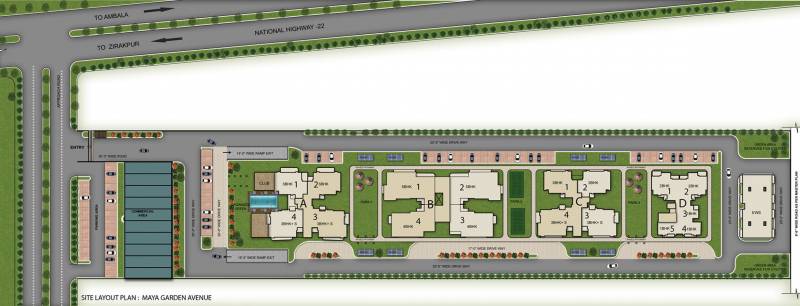 Images for Site Plan of Maya Garden Avenue