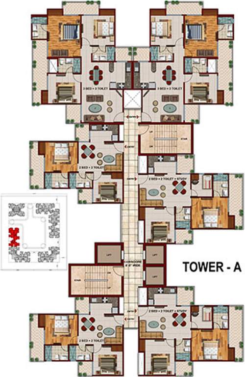 Images for Cluster Plan of Nitya Grand Avenue