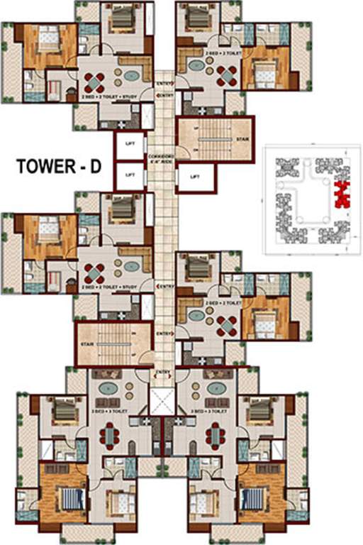 Images for Cluster Plan of Nitya Grand Avenue