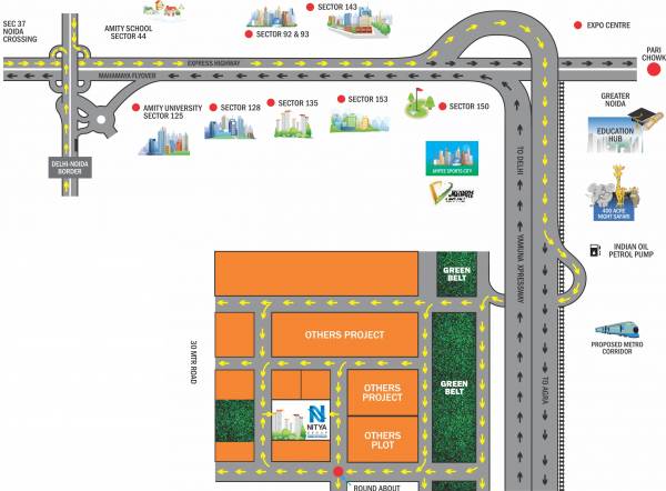 Images for Location Plan of Nitya Grand Avenue Images for Location Plan of Nitya Grand Avenue