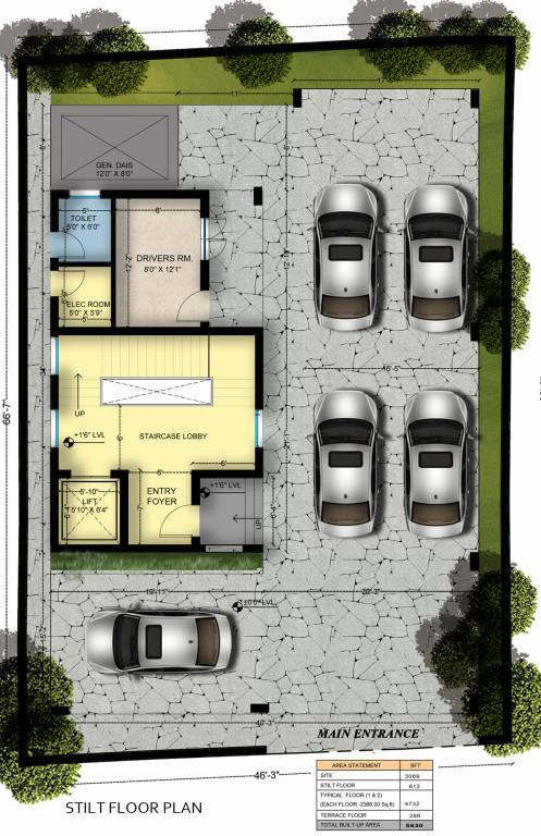 Images for Cluster Plan of RMS Infra RBI Colony
