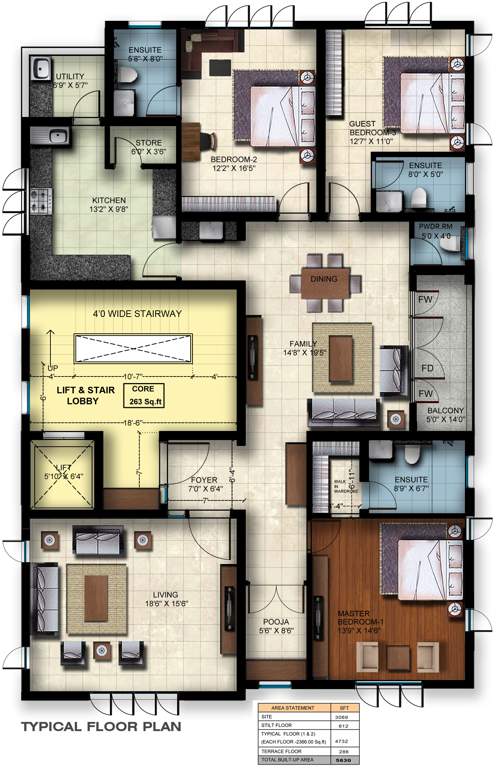 Images for Cluster Plan of RMS Infra RBI Colony