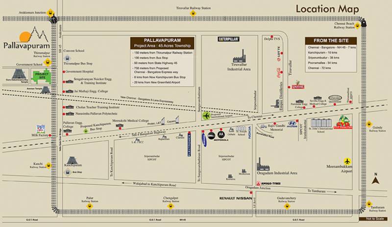 Images for Location Plan of My Guru Dhakshina Avenue