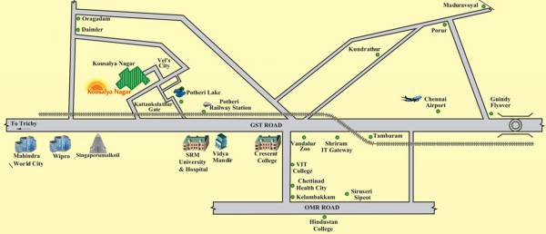 Images for Location Plan of City Land Promoters Kousalya Nagar