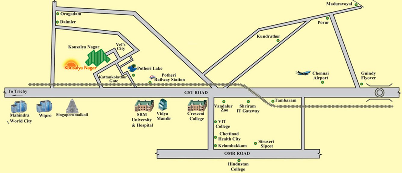 Images for Location Plan of City Land Promoters Kousalya Nagar