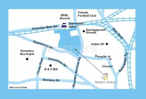 Images for Location Plan of Unitech Brahma