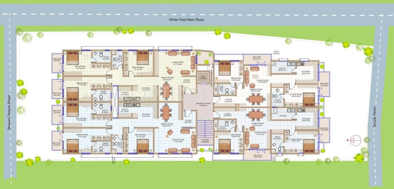 Images for Layout Plan of Bairavi vasantha bairavi
