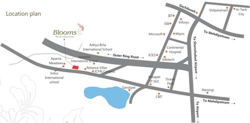 Images for Location Plan of Vedatraye Blooms blooms Images for Location Plan of Vedatraye Blooms