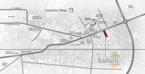  royal Images for Location Plan of Kailash Royal