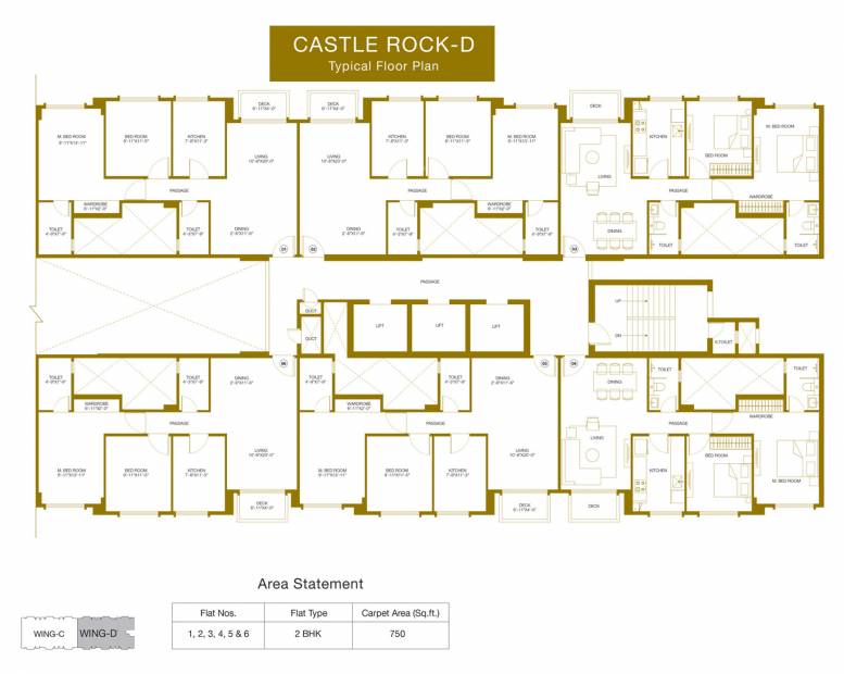  castle-rock Images for Cluster Plan of Hiranandani Castle Rock