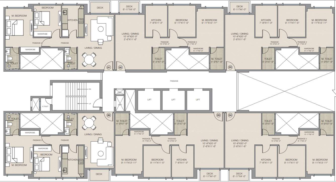  castle rock Images for Cluster Plan of Hiranandani Castle Rock