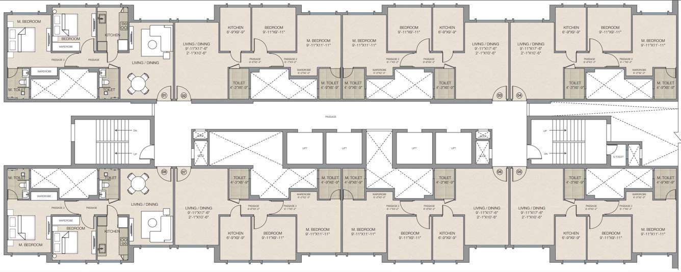  castle rock Images for Cluster Plan of Hiranandani Castle Rock