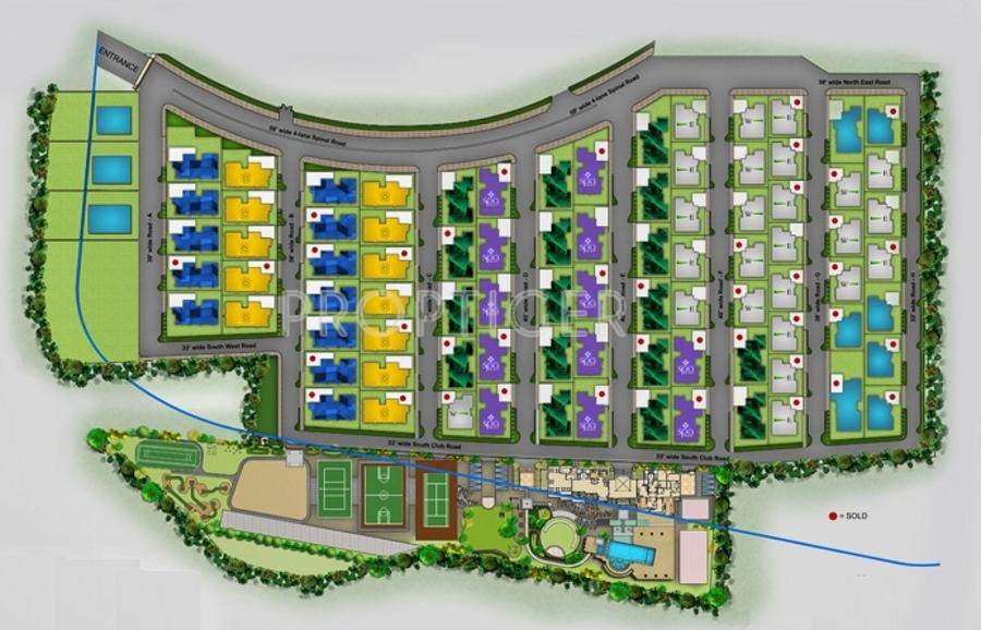  77 east Images for Layout Plan of DivyaSree 77 East