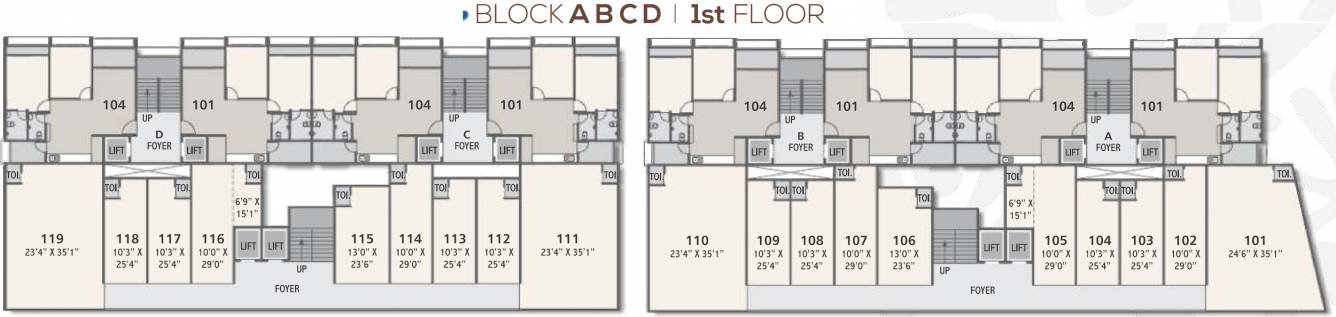Images for Cluster Plan of Shyam Enclave