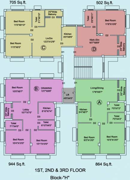 Images for Cluster Plan of Eden Residency