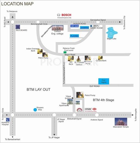  plasma Images for Location Plan of Prabhavathi Plasma