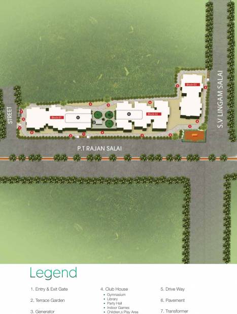 Images for Site Plan of Sanjana Emerald Enclave