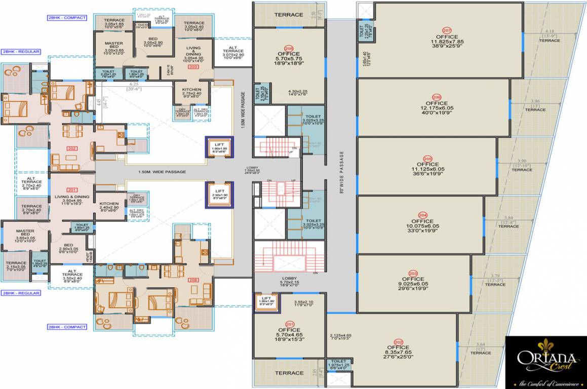 Images for Cluster Plan of Balaji Oriana Crest