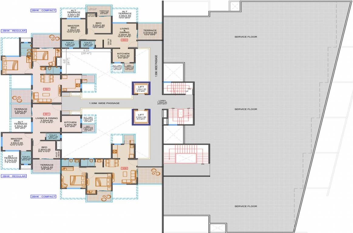Images for Cluster Plan of Balaji Oriana Crest