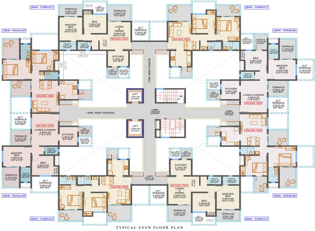 Images for Cluster Plan of Balaji Oriana Crest