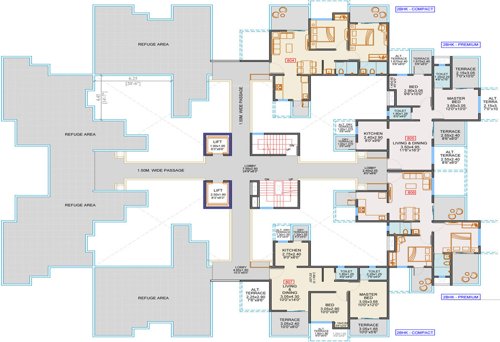 Images for Cluster Plan of Balaji Oriana Crest