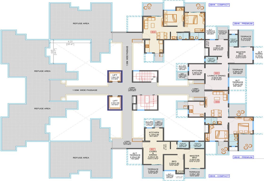 Images for Cluster Plan of Balaji Oriana Crest