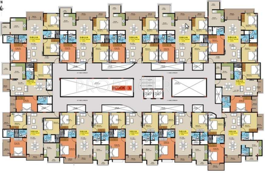  palms Block B Cluster Plan