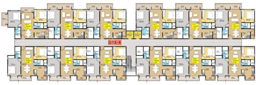  palms Block L Cluster Plan