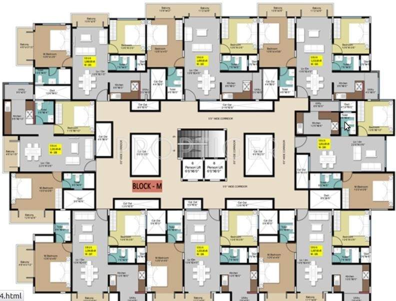  palms Block M Cluster Plan