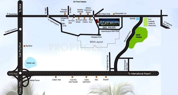 palms Location Plan