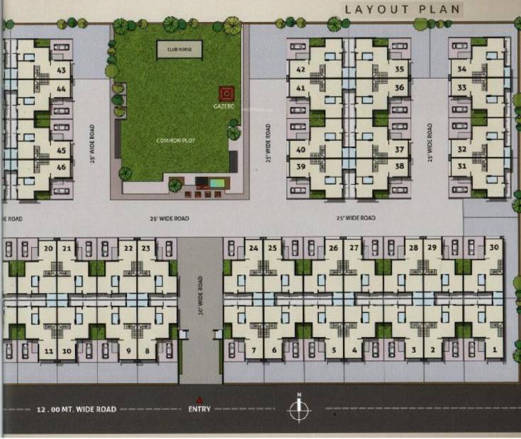 Images for Layout Plan of Savaliya Krish Homes