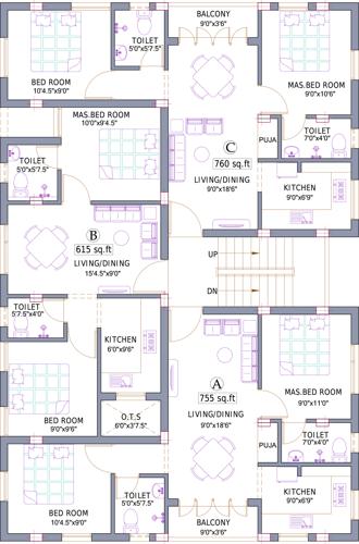  jayalakshmi Images for Cluster Plan of Pushkar Jayalakshmi