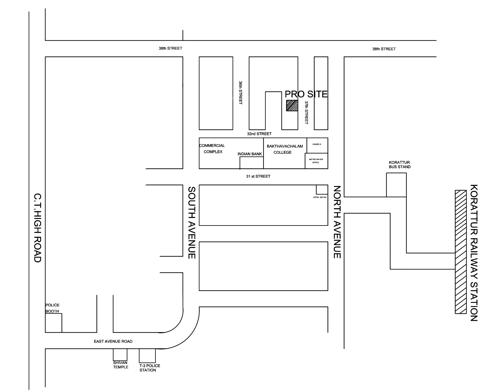  jayalakshmi Images for Location Plan of Pushkar Jayalakshmi