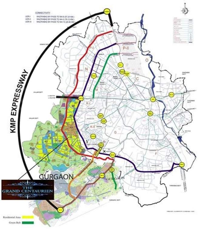  the grand centaurien Images for Location Plan of Omaxe The Grand Centaurien