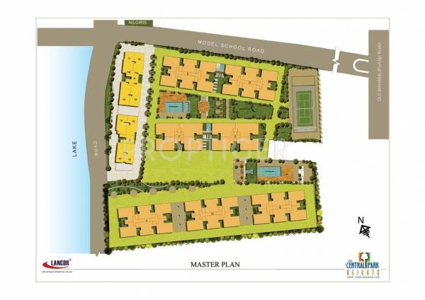 Images for Master Plan of Lancor The Central Park Lake Front Images for Master Plan of Lancor The Central Park Lake Front