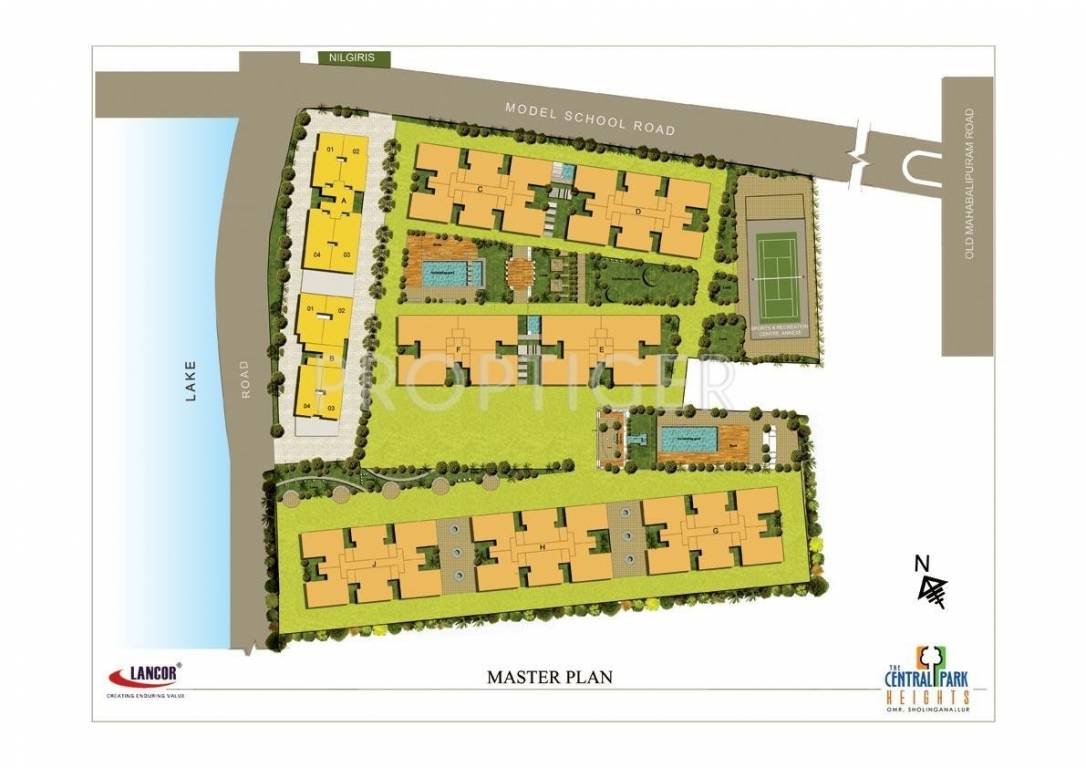 Images for Master Plan of Lancor The Central Park Lake Front